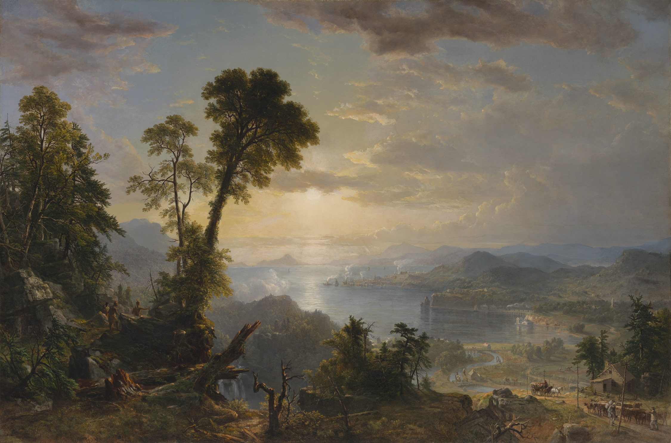 Asher Brown Durand, Progress (The Advance of Civilization)